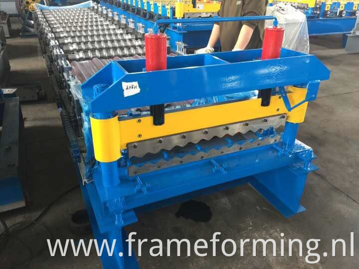 roof sheet corrugated machine 